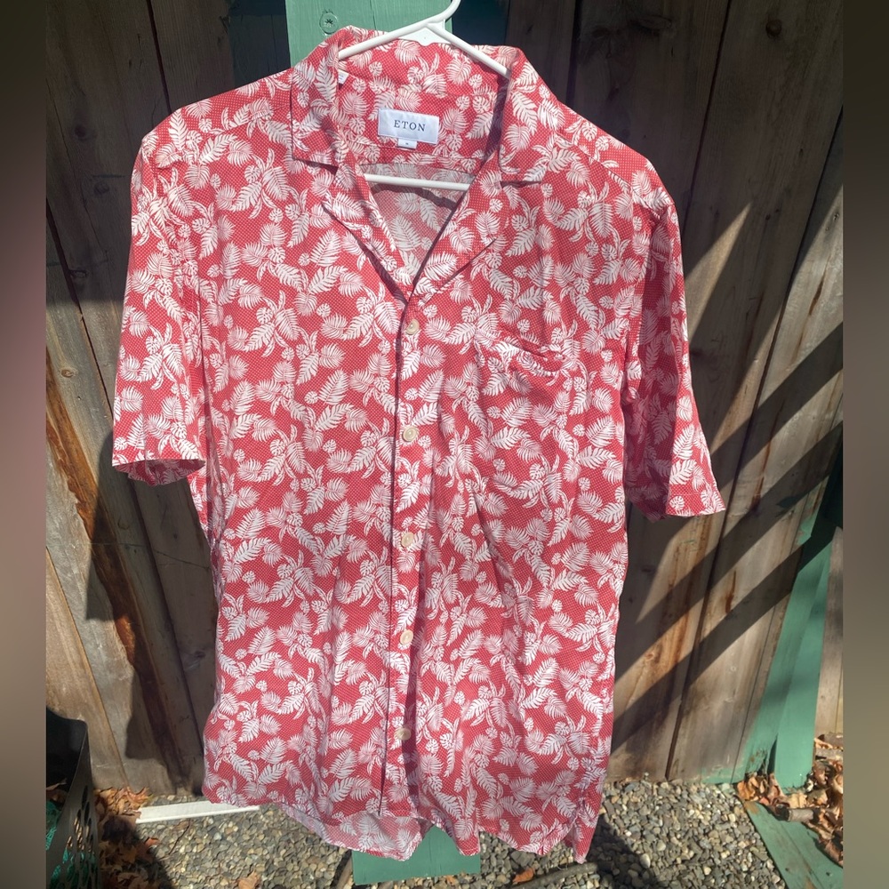 Eton Resort Collar Lightweight short sleeve